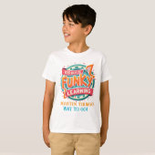 100 Tage Funky Learning: Personalisiertes Design T-Shirt (Vorne ganz)