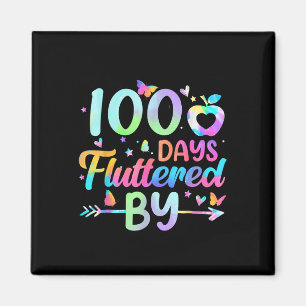 100 Tage geflattert von - 100. Schultag Magnet