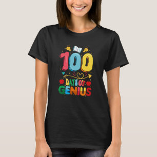 100 Tage Genius 100. Schullehrertag T-Shirt