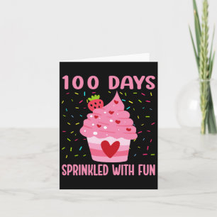 100 Tage geteilt mit Fun Cupcake 100. Tag der S Karte
