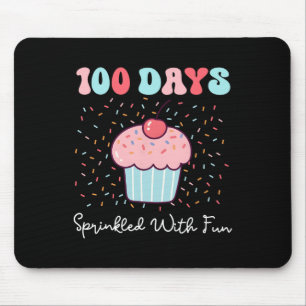 100 Tage geteilt mit Fun Cupcake 100. Tag der S Mousepad