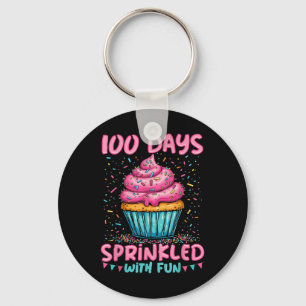 100 Tage geteilt mit Fun Cupcake 100. Tag der S Schlüsselanhänger