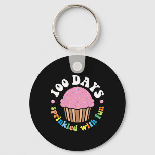 100 Tage geteilt mit Fun Cupcake 100. Tag der S Schlüsselanhänger