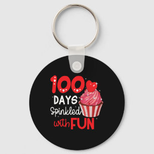 100 Tage geteilt mit Fun Cupcake 100. Tag der S Schlüsselanhänger