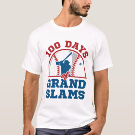 100 Tage Grand Slams Baseball T-Shirt