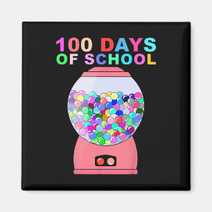 100 Tage Gumball-Maschine für Kinder Lehre Magnet