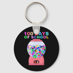100 Tage Gumball-Maschine für Kinder Lehre Schlüsselanhänger
