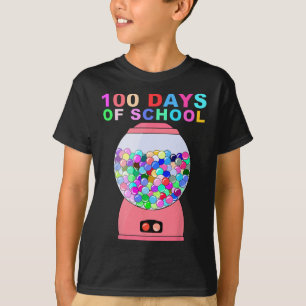 100 Tage Gumball-Maschine für Kinder Lehre T-Shirt