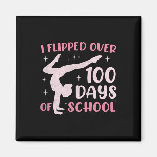 100 Tage Gymnast Frauen Teen Girls Cheer Magnet