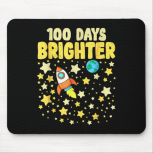 100 Tage Helfer 100. Schulastronaut Mousepad