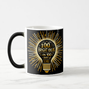 100 Tage Helle, Ideen Schwarze Tasse, Lehrermeilen Verwandlungstasse