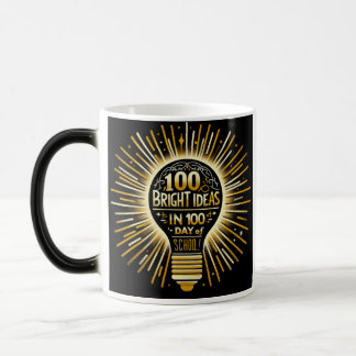 100 Tage Helle, Ideen Schwarze Tasse, Lehrermeilen Verwandlungstasse