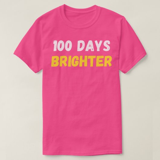 100 Tage heller100 Schultage T-Shirt (Design vorne)