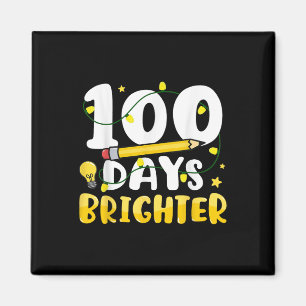100 Tage heller 100. Schultag 100 Tage Magnet