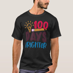 100 Tage heller 100 Tage Schule T-Shirt