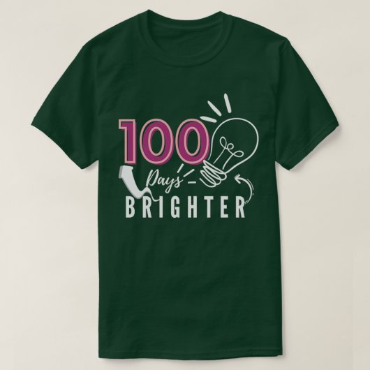 100 Tage heller 15 T-Shirt (Design vorne)