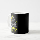 100 Tage heller Monster Truck 100 Schultage Kaffeetasse (Vorderseite Links)