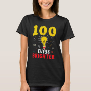 100 Tage hellere Kinder Schüler Lehrer 100. Tag  T-Shirt