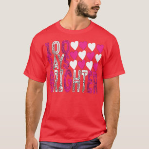 100 Tage hellerer Regenbogen 100. Schullehrtag T-Shirt
