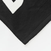 100 Tage Helligraumastronaut 100. Tag Fleecedecke (Ecke)