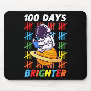 100 Tage Helligraumastronaut 100. Tag Mousepad