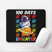 100 Tage Helligraumastronaut 100. Tag Mousepad (Mit Mouse)