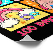 100 Tage Hellrocoquette 100 Tage Scho Poster (Ecke)