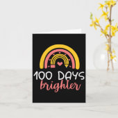 100 Tage Hellseherpädagoge Mädchen 100 Tage O Karte (Gelbe Blume)