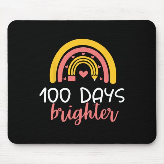 100 Tage Hellseherpädagoge Mädchen 100 Tage O Mousepad (Vorne)