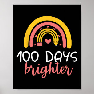100 Tage Hellseherpädagoge Mädchen 100 Tage O Poster