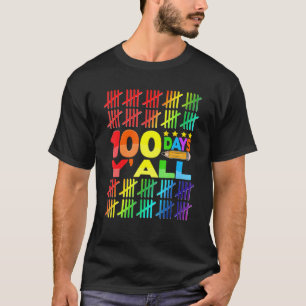 100 Tage Ihr Seid Schlauer Glücklicher 100. Schult T-Shirt