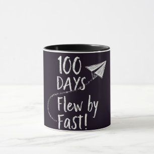 100 Tage im Flug Tasse