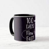 100 Tage im Flug Tasse (Vorderseite Links)