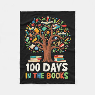100 Tage in Büchern, die Lehrerin lesen 100 Tage Fleecedecke