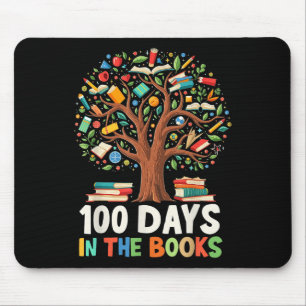 100 Tage in Büchern, die Lehrerin lesen 100 Tage Mousepad