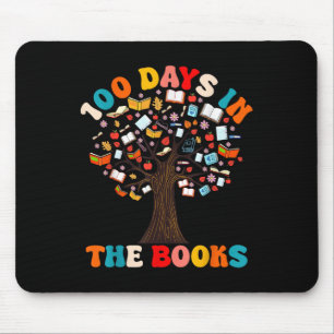 100 Tage in Büchern, die Lehrerin lesen 100 Tage Mousepad