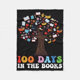 100 Tage in den Büchern, die den Lehrer lesen, 100 Fleecedecke