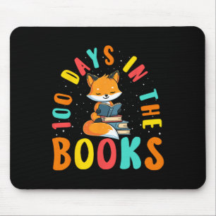 100 Tage in den Büchern Fox lesen 100. Tag des sch Mousepad