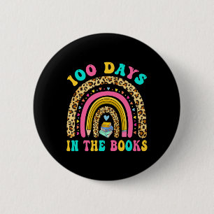 100 Tage in den Büchern Regenbogen lesen Lehrer Li Button