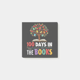 100 Tage in den Buchtagen des Buchlehrers Post-it Klebezettel