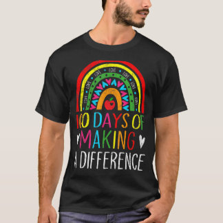100 Tage, in denen eine andere 100. Tagesschule ge T-Shirt