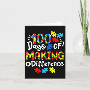 100 Tage, in denen eine andere Schule Kinder Autis Karte