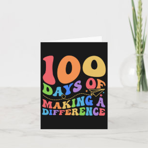 100 Tage, in denen man den 100. Schultee anders ma Karte