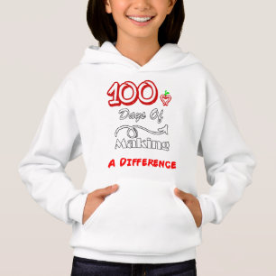 100 Tage, in denen sich der 100. Schultag ändert Hoodie