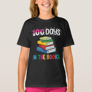 100 Tage in der Buchschule, die Bibliothekar lesen T-Shirt