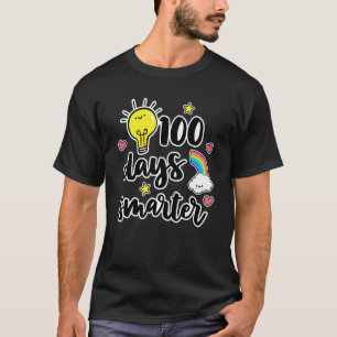 100 Tage intelligenter 100. Schultag Freundlichkei T-Shirt