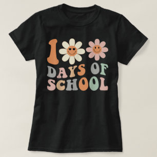 100 Tage intelligenter 100. Schultag Lehrer Mädche T-Shirt