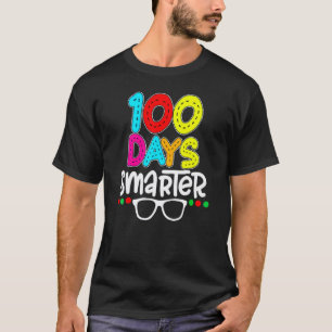 100 Tage intelligenter 100. Schultag Lehrer Schüle T-Shirt