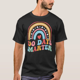 100 Tage intelligenter Frohen 100. Schultag Lehrer T-Shirt
