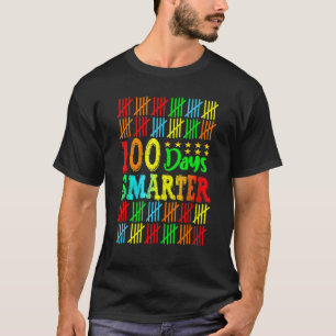 100 Tage intelligenter Frohen 100. Schultag Schüle T-Shirt
